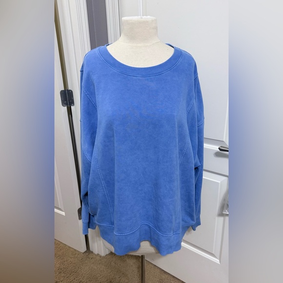 Lane Bryant LIVI Active French Terry Sweatshirt - Picture 1 of 4